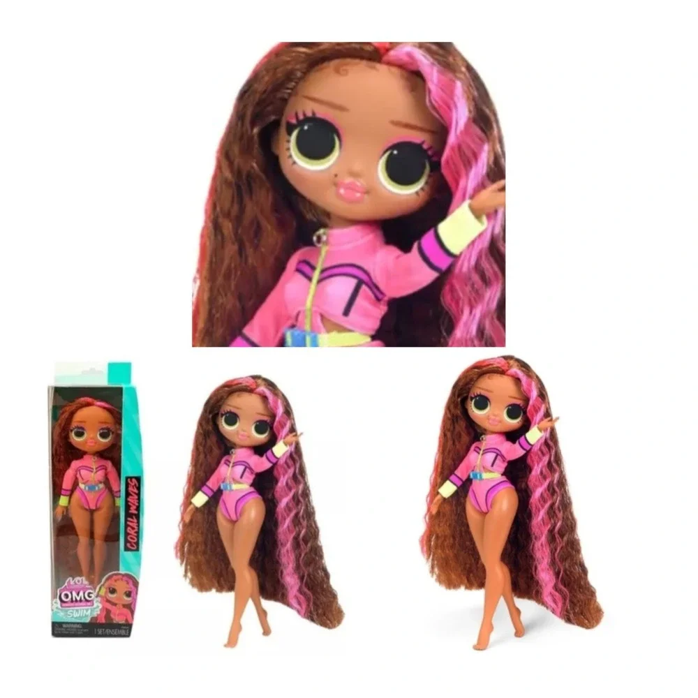 L.O.L Surprise! O.M.G.‎ Lot/3 Swim Dolls Coral Waves